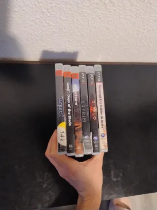 Lote pack 6 Juegos PS3 Skyrim, Diablo, Sacred