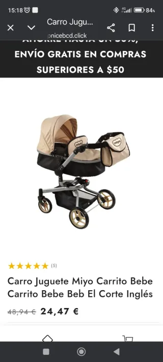 Carro de muñecas Miyo