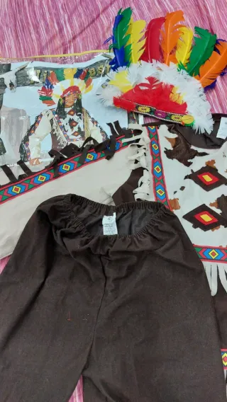 Costume Carnevale Capo Apache 9-11 anni