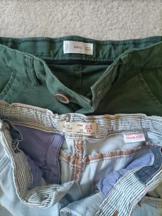 Lote calças para bebé