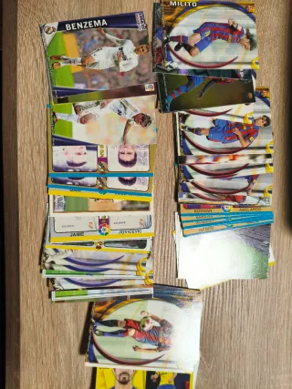 Colección Cromos Fútbol 90s-00s-10s