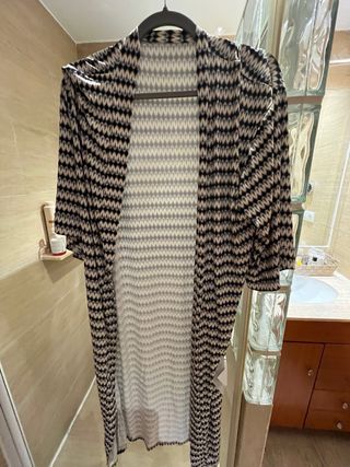 Kimono de lycra fría estampado