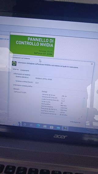 Computer Portatile Acer i3 Nvidia Geforce Notebook