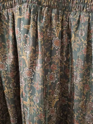 Vestido Zara estampado manga larga