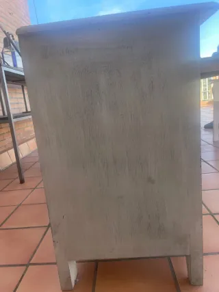 Cómoda antigua decapada madera