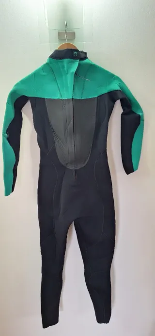 Traje neopreno niño verde y negro