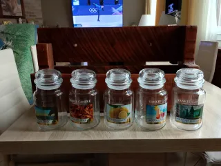 Porta candele Yankee Candle in legno