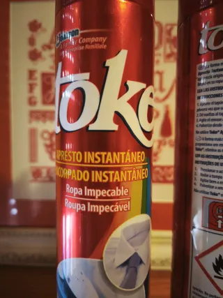 Toke: Almidón en Spray para Ropa 500 ml