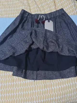 Falda Zara Niña Talla 13-14 Nueva