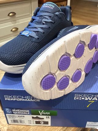 Skechers Go Walk Zapatillas Azul/Morado