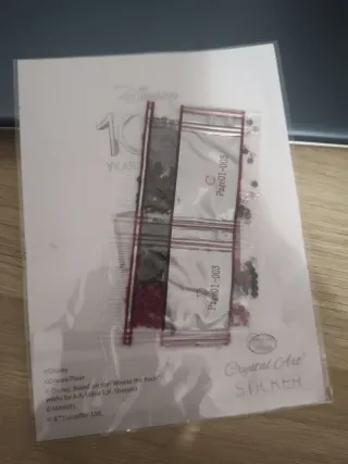 Cromos crystal art disney 100 years of wonder 3