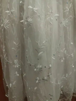 Vestido de comunión niña blanco. Talla 10 años.