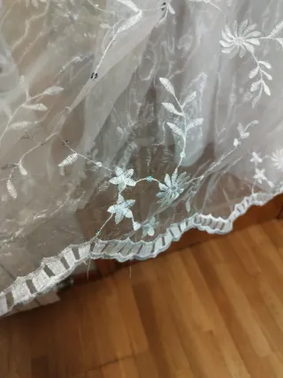 Vestido de comunión niña blanco. Talla 10 años.