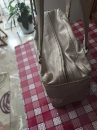 Bolso Adolfo Dominguez Beige wintage