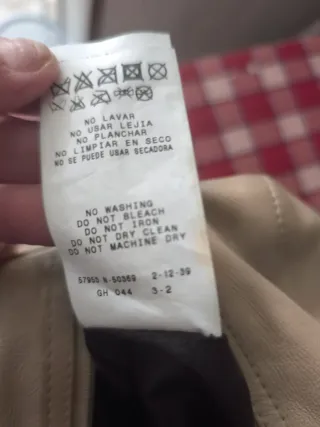 Bolso Adolfo Dominguez Beige wintage