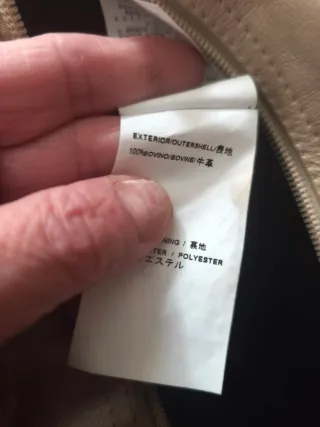 Bolso Adolfo Dominguez Beige wintage