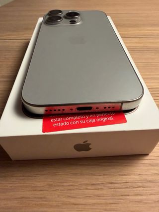 iPhone 15 Pro 256 GB Negro