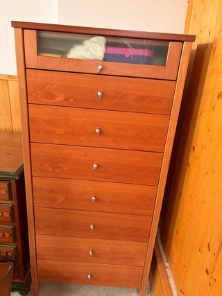 Conjunto Muebles Madera Pintados