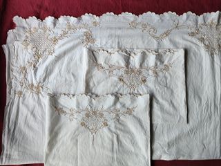 Sábana Matrimonio Bordada