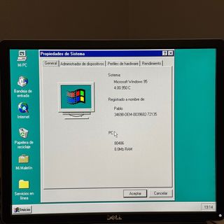 Placa Base 486 Zida 4DPS 2.11 para PC antiguo