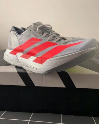 Adidas Adizero Adios Pro 4 Gris/Rojo