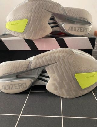 Adidas Adizero Adios Pro 4 Gris/Rojo