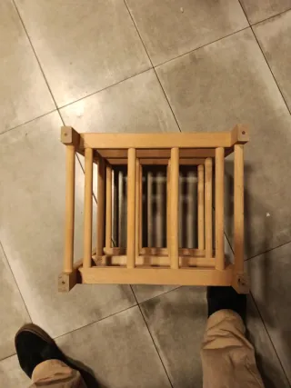 Scaffale per vino in legno