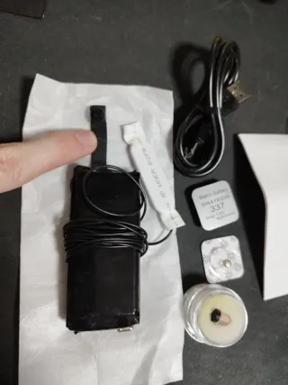 Cámara espía y pinganillo