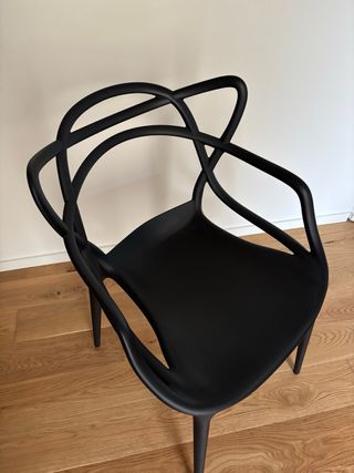 Sedia Kartell Masters Philippe Starck nera