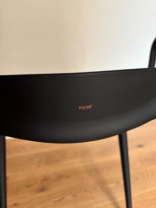 Sedia Kartell Masters Philippe Starck nera