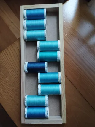 10 bobinas hilo Guterman 250m