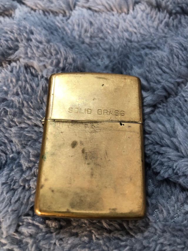 Mechero Zippo Jim Beam Solid Brass