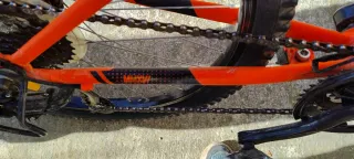 Bicicleta Montaña B'TWIN Naranja 120-150cm