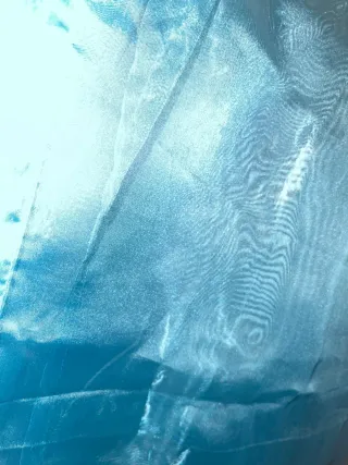 Tessuto per tenda blu petrolio