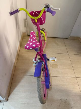 Bicicleta infantil Minnie Mouse