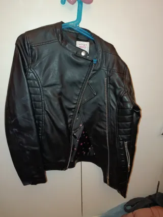 Chaqueta cuero Lefties niña T.11-12