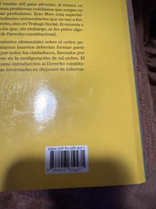 Elementos de derecho constitucional español