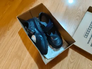 Zapatos Pablosky Colegial Niña Negros