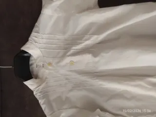 Camisa traje Fallero o torrentí blanca