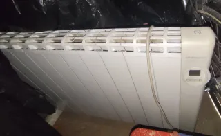 Radiador Eléctrico Programable Blanco