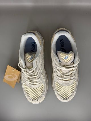 Zapatillas Asics azules y blancas talla 42