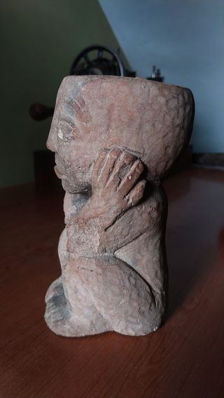Ídolo Prehispánico Terracota Colección Antigua