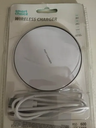 Cargador Inalámbrico Smart Choice Blanco