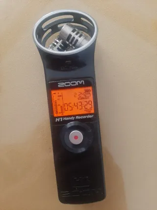 Grabadora Zoom H1 Handy Recorder Negra