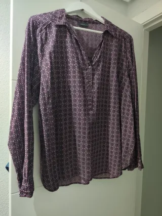 Blusa Jessica Estampada Manga Larga