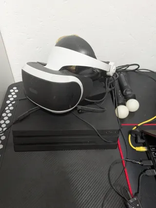 PS4 Pro + PS VR y monitor