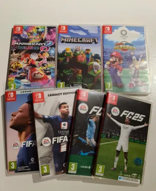 7 Juegos Nintendo Switch