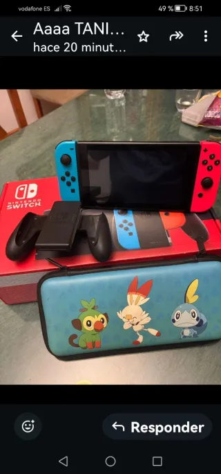 Nintendo Switch Azul y Rojo,,,...