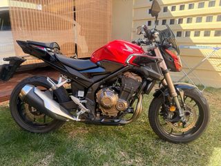 Honda CB500F Roja y Negra año 2022