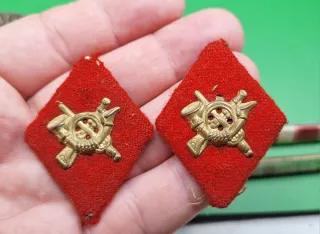 Lote Militaria: Hebillas Pasasores Rombos